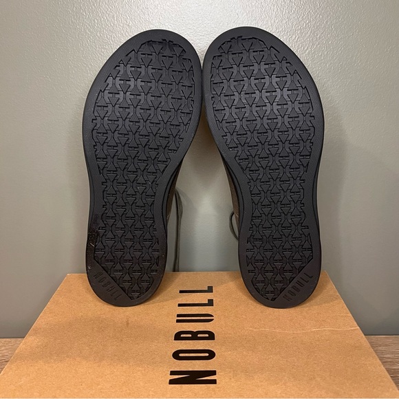 NOBULL Canvas Trainer High Olive Green Black Men’s 7 / Women’s 8.5 - Picture 7 of 8